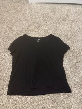 Target Black V-Neck Short Sleeve Tee